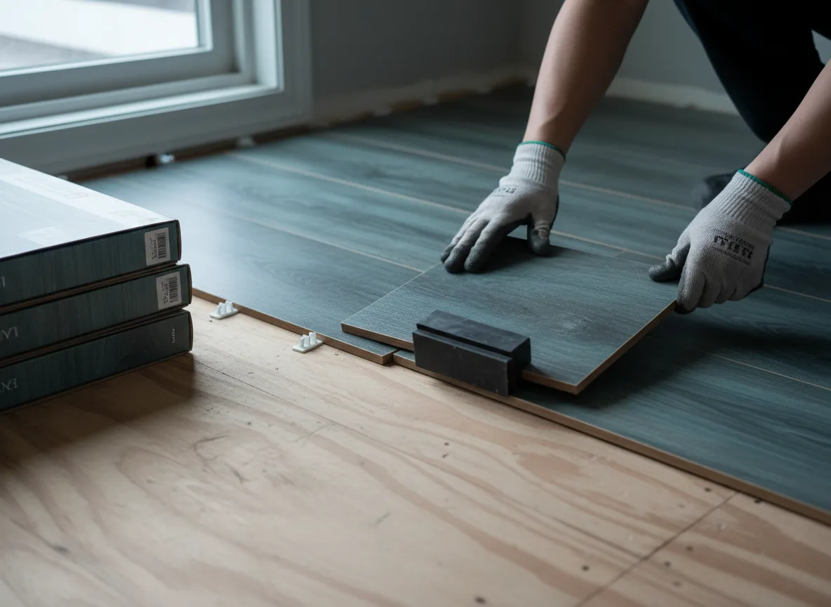 Luxury Vinyl Plank Installation company in Marengo, IA